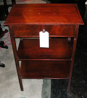 Lot 239 - Georgian Style Mahogany Single-Drawer Side Table