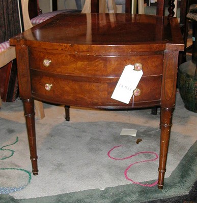 Lot 245 - Pair of Regency Style Mahogany End Tables