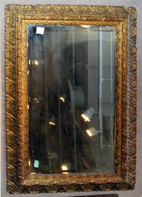Lot 336 - Victorian Gilt Framed Rectangular Mirror