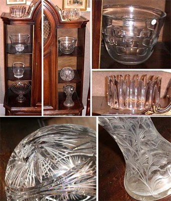 Lot 337 - Miscellaneous Group of Eight Glass Bowls and...