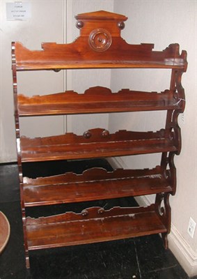 Lot 251 - Georgian Style Mahogany Etagere
