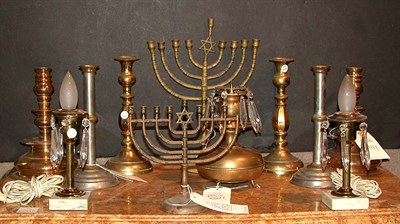 Lot 340 - Miscellaneous Group of Brass and Metal...