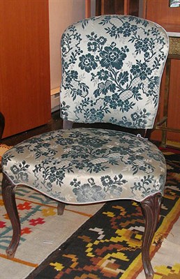 Lot 253 - Pair of Victorian Upholstered Side Chairs