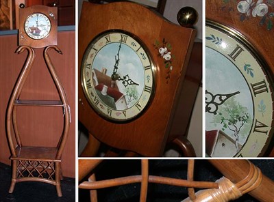 Lot 277 - Provincial Style Grandmother's Clock