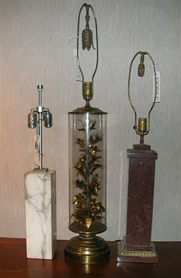 Lot 279 - Miscellaneous Group of Three Lamps