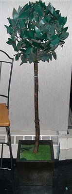Lot 281 - Painted Tole Lemon Tree