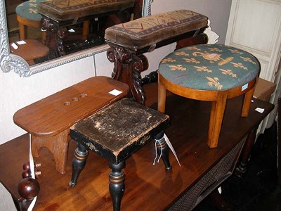 Lot 289 - Miscellaneous Group of Four Stools