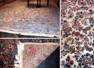 Lot 645 - Kirman Carpet Southeast Persia, second quarter...