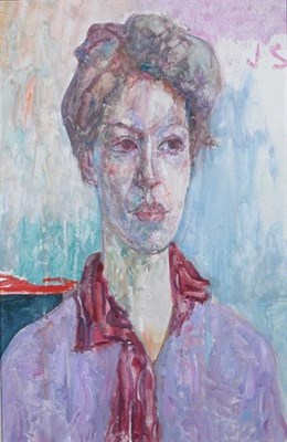 Lot 272 - Joseph Solman b.1909 PORTRAIT OF A WOMAN...