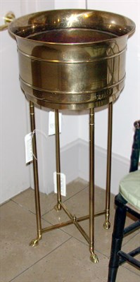 Lot 402 - Regency Style Brass Planter