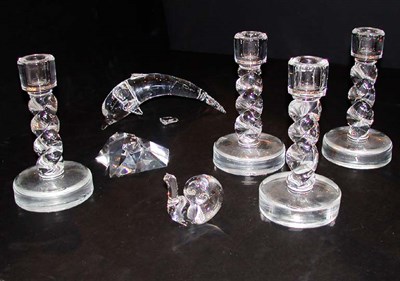 Lot 416 - Miscellaneous Group of Six Steuben and Other...
