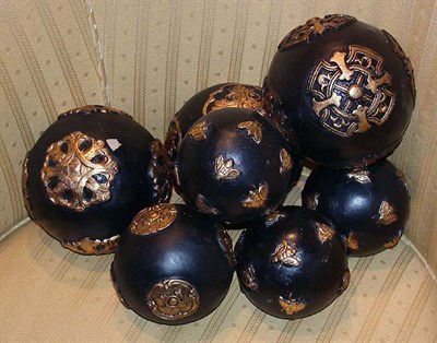 Lot 422 - Miscellaneous Group of Asian Black Painted and...