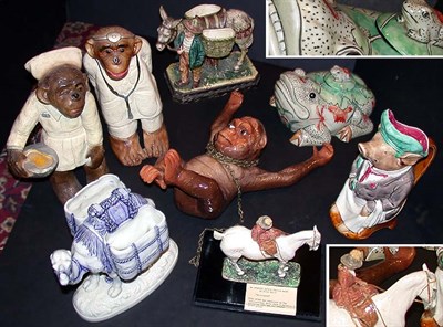 Lot 425 - Miscellaneous Group of Eight Pottery and...