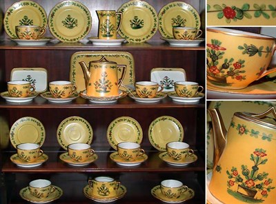 Lot 507 - Continental Porcelain Partial Tea Service...