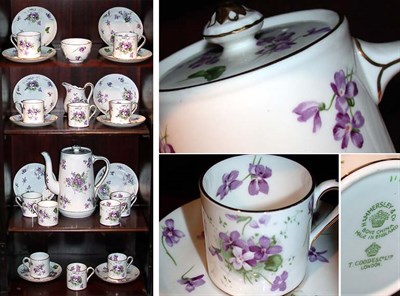 Lot 508 - Hammersley Partial Tea Service Approximately...