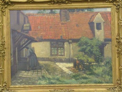 Lot 58 - Continental School 19th Century FARMHOUSE...