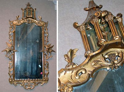 Lot 450 - Georgian Style Gilt Framed Mirror