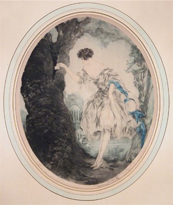 Lot 1235 - Louis Icart THE HIDING PLACE (H./C./I. 308)...