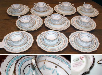 Lot 592 - Cauldon Partial Dessert Service Approximately...