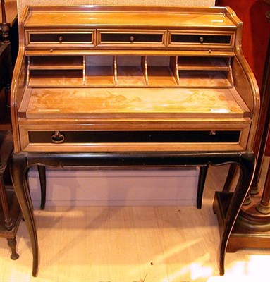 Lot 597 - Louis XV Style Tambour Lady's Desk