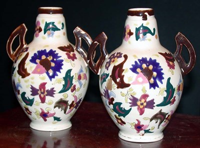 Lot 610 - Pair of Continental Porcelain Double-Handled...