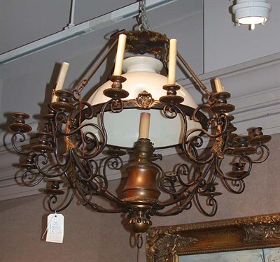 Lot 643 - Victorian Style Gilt and Patinated-Metal...