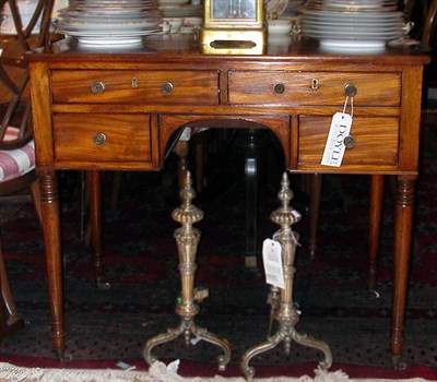 Lot 651 - Regency Mahogany Writing Table