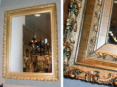 Lot 727 - Louis XVI Style Gilt Framed Rectangular Mirror