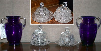 Lot 607 - Miscellaneous Group of Mold Blown and Cut...