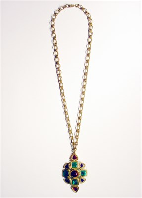 Lot 3269 - Chanel Necklace with Cross Pendant France,...