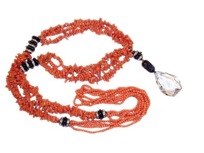Lot 3029 - Sautoir with Large Pendant France, 1925-1930...