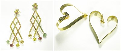 Lot 3324 - Two Pairs of Versace Earclips Ugo Correani for...