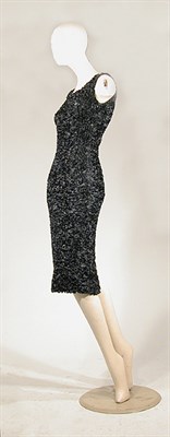 Lot 3624 - Isaac Mizrahi Black Vermicelli Dress American,...