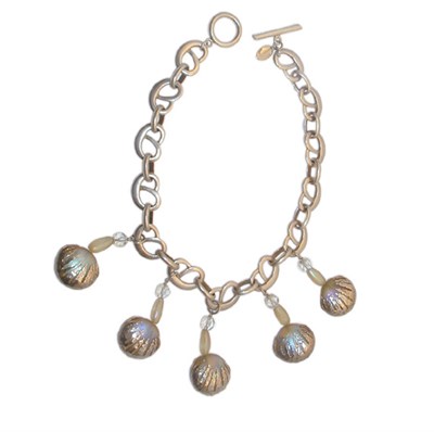 Lot 3265 - Rabanne Five Pendant Necklace France, circa...