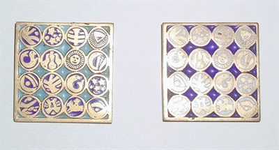 Lot 3150 - Pair of Peral Zodiac Sign Brooches France,...