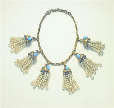 Lot 3215 - Festoon Necklace Attributed to Luciana Aloisi...