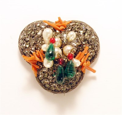 Lot 3154 - Jean-Pierre Fur Clip with Simulated Pearls,...