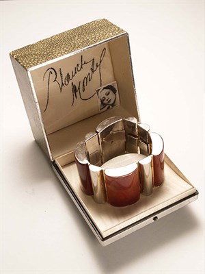 Lot 3053 - Flamand Cuff Bracelet for French Actress...