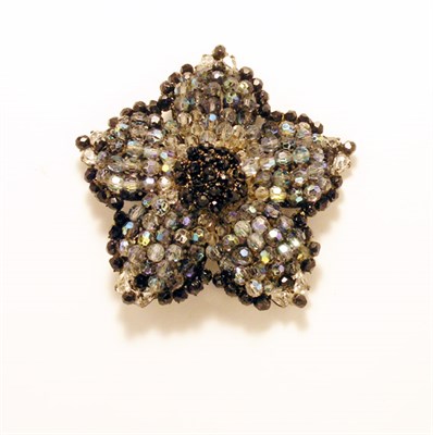 Lot 3169 - Jacques Fath Large Flower Fur Clip France,...