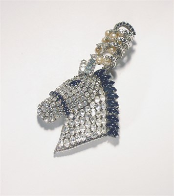 Lot 3237 - Dior Horse Head Brooch Henkel & Grosse,...