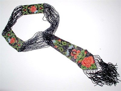 Lot 3014 - Multicolored Conterie Necktie Necklace Italy,...