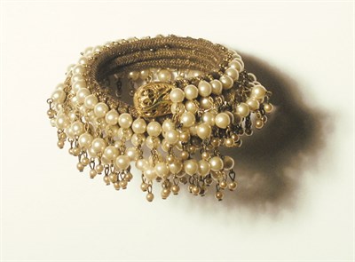 Lot 3064 - Haskell Wrap Bracelet USA, circa 1935 Spring...