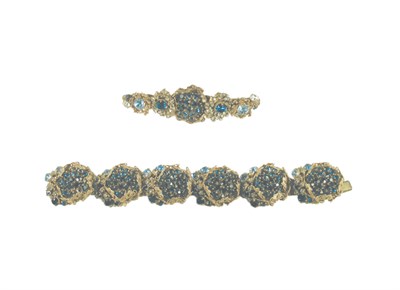 Lot 3249 - Haskell Bracelet and Pin USA, circa 1965...