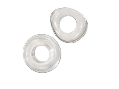 Lot 3312 - Two Lagerfeld Plexiglass Bracelets French,...
