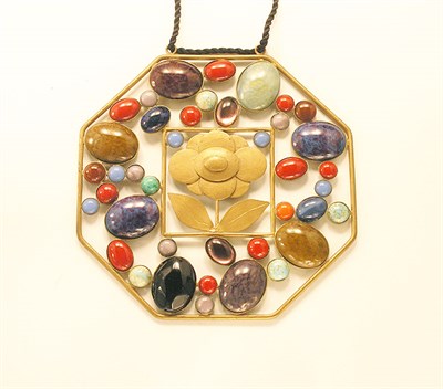 Lot 3280 - Chloe Joseff Hoffman Inspired Pendant Karl...