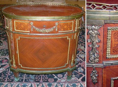Lot 265 - Louis XVI Style Marquetry and Parquetry...