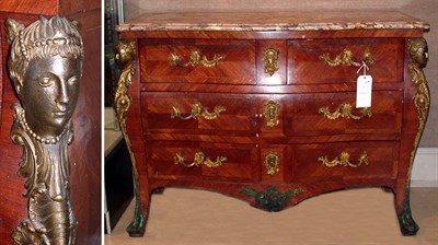 Lot 338 - Pair of Louis XV Style Bronze Mounted...