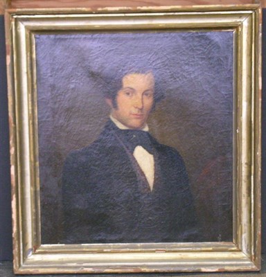 Lot 2026 - American School 19th Century PORTRAIT OF A...