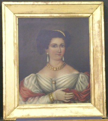 Lot 2010 - Daniel F. Ames Mid 19th Century PORTRAIT OF A...