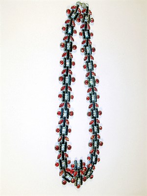 Lot 3259 - Vendome Necklace France, circa 1970 Glass...